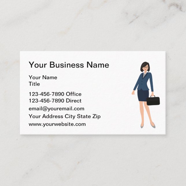 Business Professional Business Cards (Front)