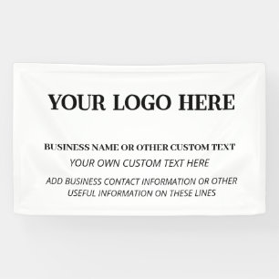 Business Professional Company Logo Advertising Banner