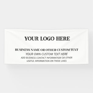 Business Professional Company Logo Promotional Banner