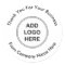 Business Professional Logo Thank you Stickers