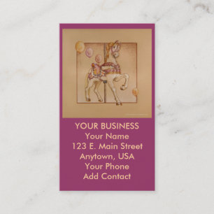 Business - Profile Card - Purple Pony Carousel