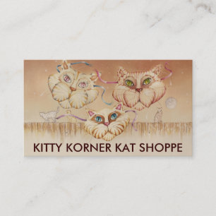 Business - Profile Cards, Tabby Road (cats) Business Card