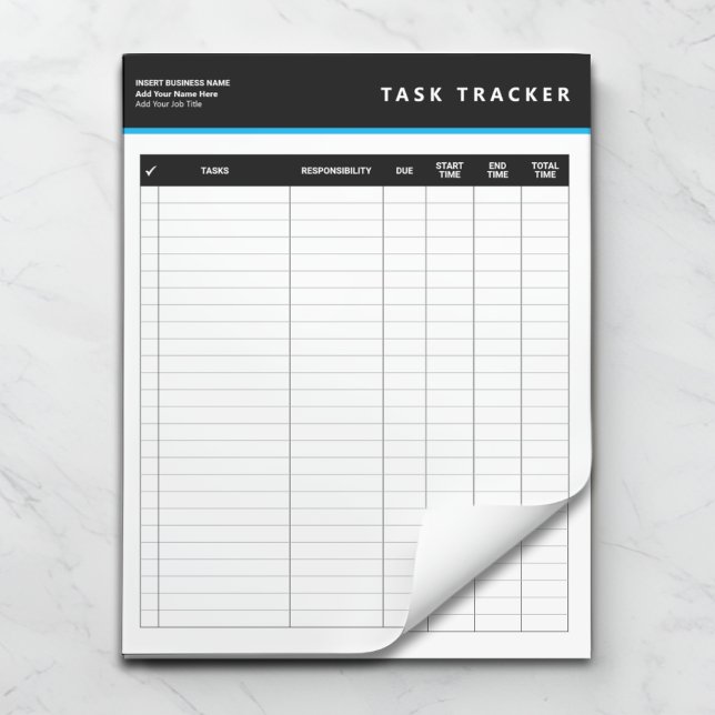 Business Project Management Task Tracker Notepad (Creator Uploaded)