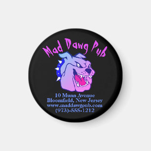 Business Promotion Round Magnet