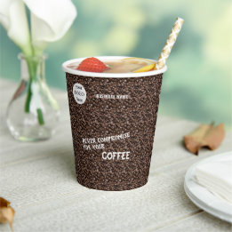 Business Promotional Logo & Name Paper Cups