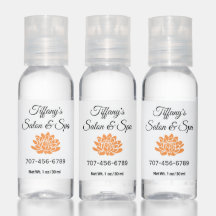 Business Promotional Orange Lotus Flower