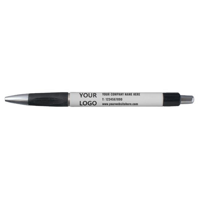 Business Promotional Pen Custom Logo Name Website (Front)