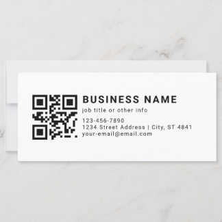 Business Promotional QR Code