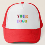 Business Promotional Trucker Hat Your Company Logo<br><div class="desc">Custom Logo or Text Promotional Business Personalised Trucker Hats - Add Your Logo / Image or Text / Information - Resize and move elements with Customisation tool. Please use your logo - image that does not infringe anyone's Copyright !! Good Luck - Be Happy :)</div>