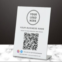 Business QR Code Logo Social Media