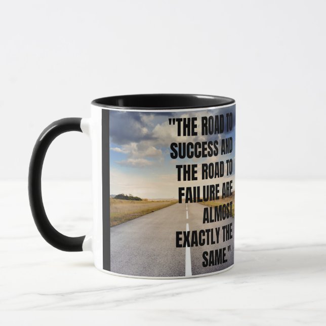 business quote mug (Left)