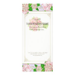 Business Rate Card - Rose Hydrangea Florist Floral