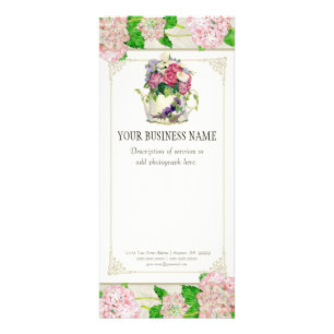 Business Rate Card - Rose Hydrangea Florist Floral