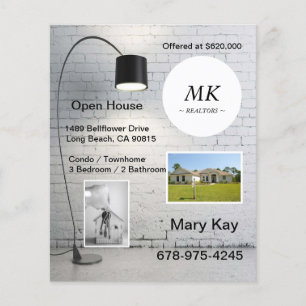 Business Real Estate Open House Flyer