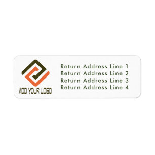 Business Return Address Labels with Company Logo