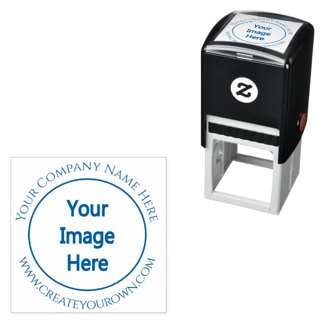 Business Return Home Address Self-ink Self-inking Stamp (In Situ)