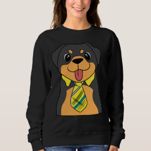 Business Rottweiler Dog Lover Entrepreneur Ceo Bus Sweatshirt