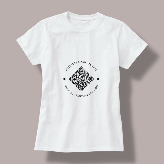 Business Scan Me QR Code Website Modern T-Shirt (Creator Uploaded)