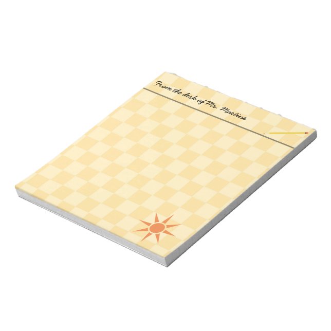 Business, school, office, home note pad (Rotated)