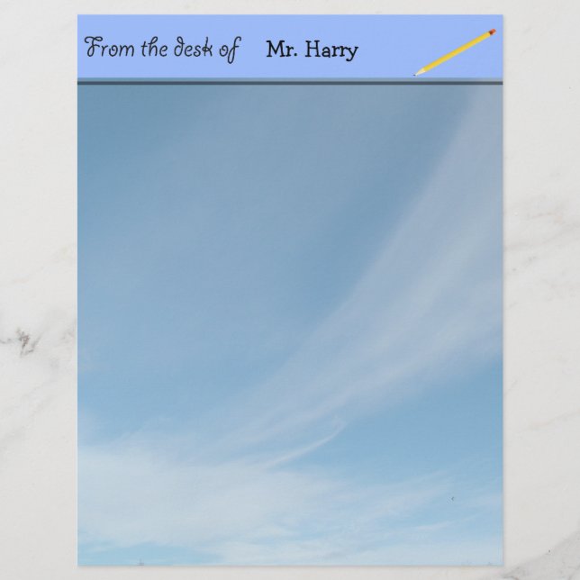 Business, school, office letterhead. letterhead design (Front)
