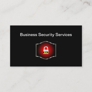 Business Security Service Card
