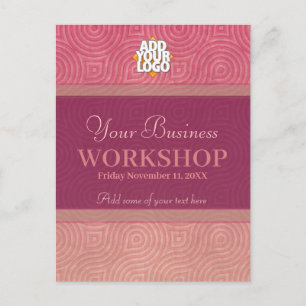 Business Seminar Workshop Invitation template