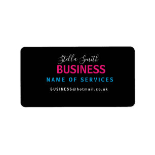 Business Services designer artist Label