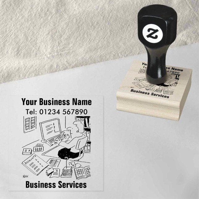Business Services Rubber Stamp (Creator Uploaded)