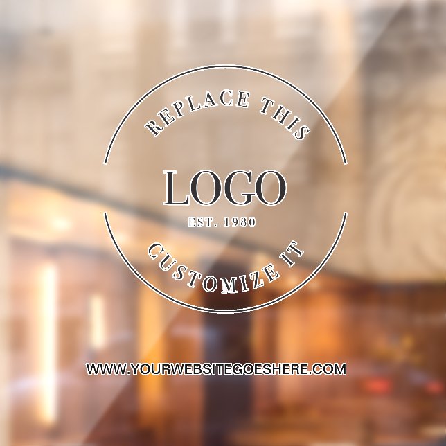 Business Sign Custom Logo Website Promotional  (Sheet 2)