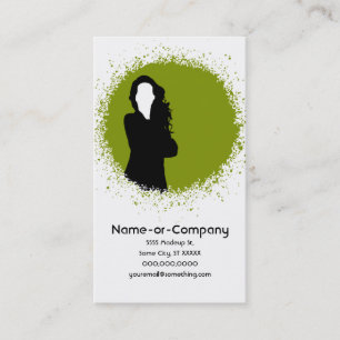 business silhouettes v.2 card
