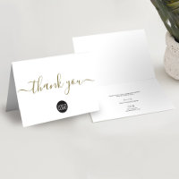 Business Simple Elegant Gold custom logo