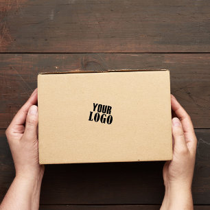 Business Simple Minimalist Your Logo Here  Self-inking Stamp