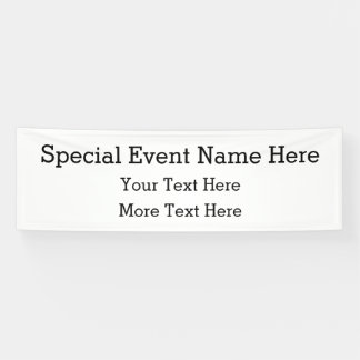 Business Special Event Banner