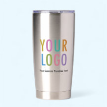 Business Stainless Steel Tumbler with Company Logo
