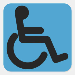 Business Supplies Handicap Accessible Sticker