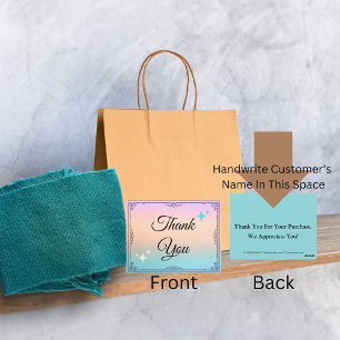 Business Thank You Customer Appreciation Postcard