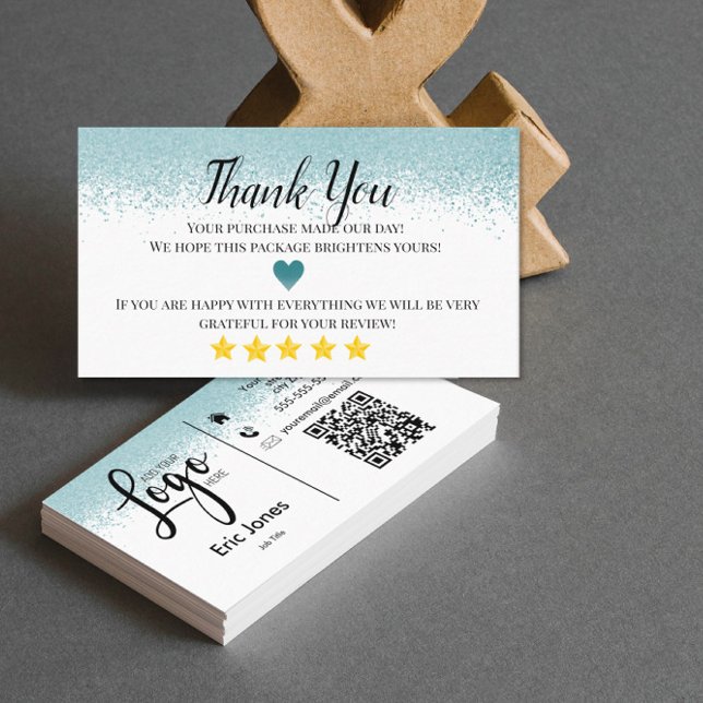 business thank you homemade card (Creator Uploaded)