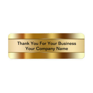 Business Thank You Labels