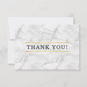 BUSINESS THANK YOU mondern minimal order insert Card