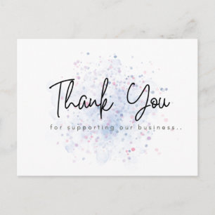 Business Thank You Postcards