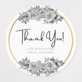 Business Thank you stickers