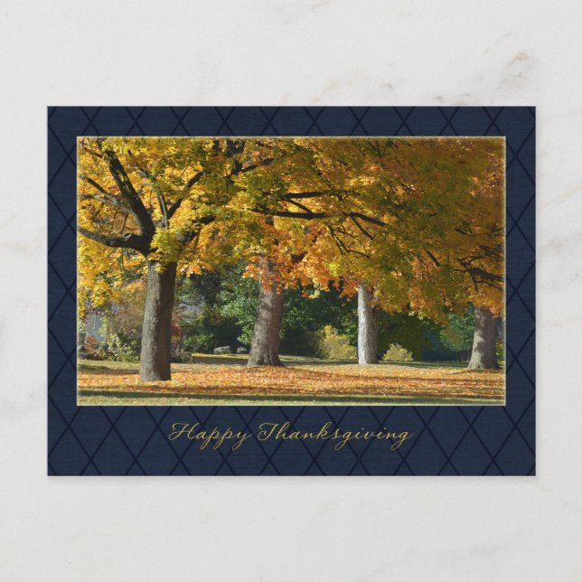 Business Thanksgiving Postcard / for Customers (Front)