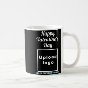 Business Valentine Greeting On Navy Blue Coffee Mug