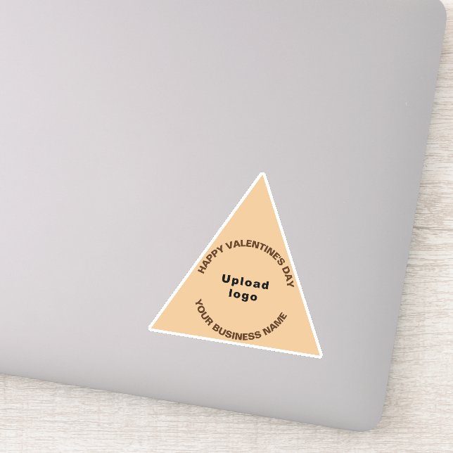 Business Valentine Light Brown Triangle Vinyl (Detail)