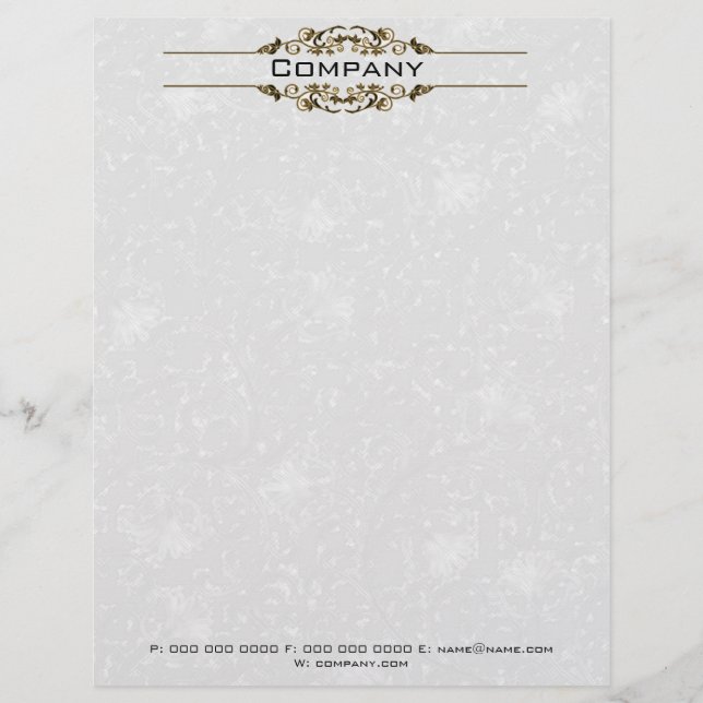 business_vintage3 letterhead template (Front)