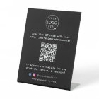 Business Website | QR Code Scan Me Modern Black