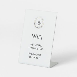 Business Wifi Morden Network Pedestal Sing Sign
