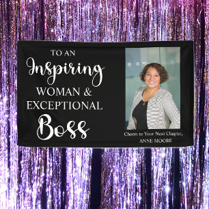 Business Woman & Exceptional Boss   Custom  Banner