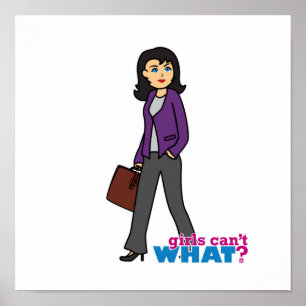 Business Woman - Medium Poster