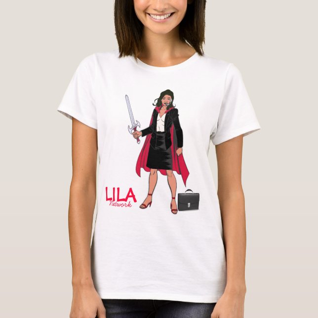 Business Woman Warrior T-Shirt (Front)